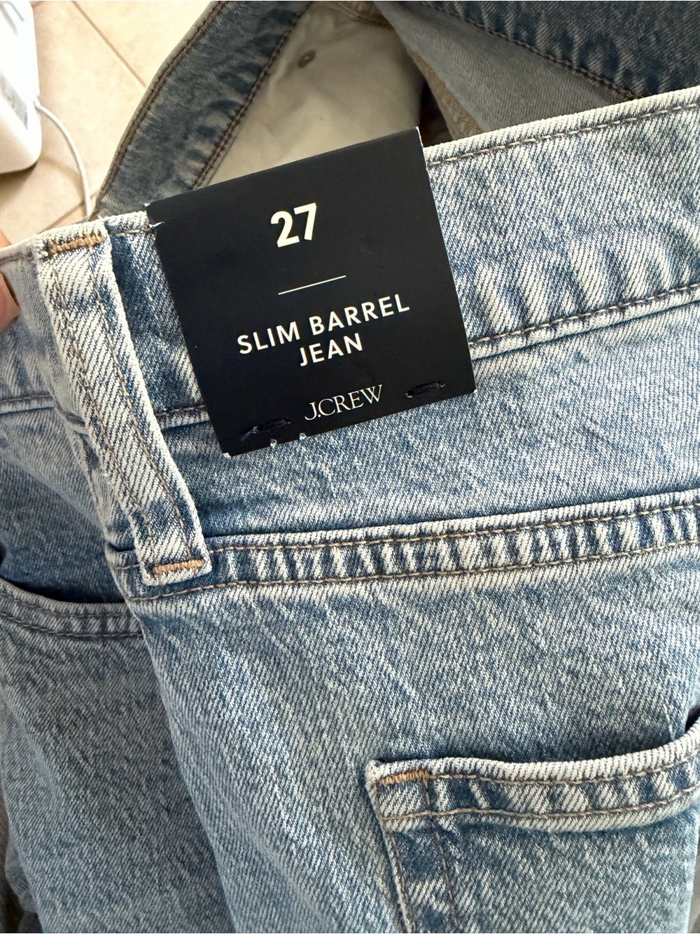 J.Crew slim barril jeans - Picture 5 of 5